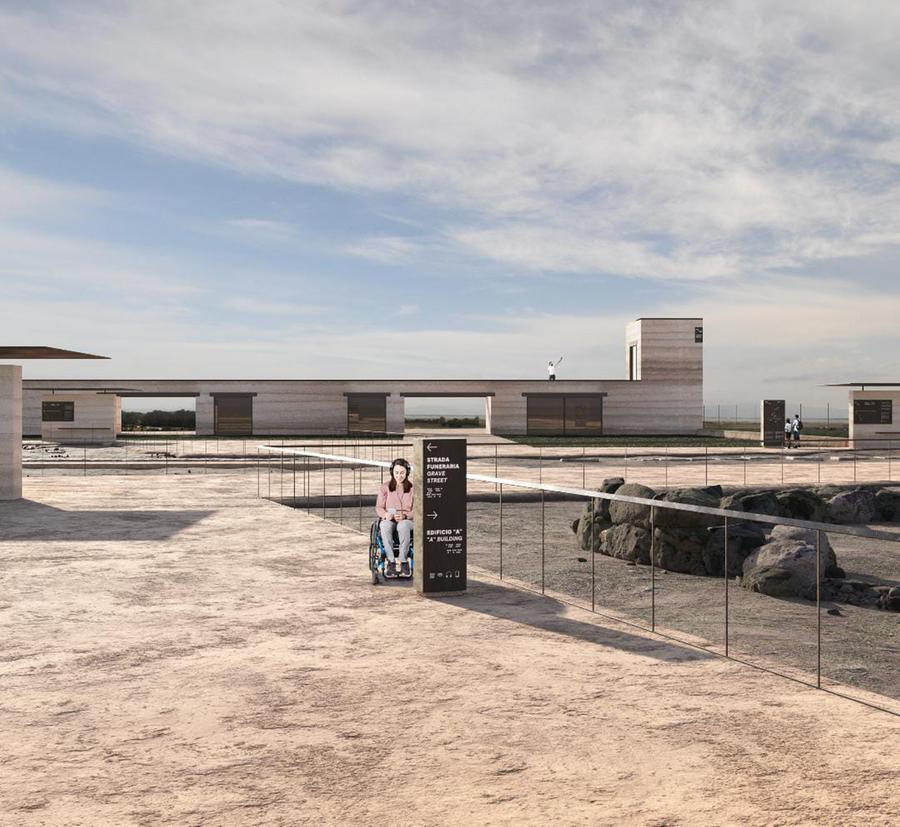 
	Una riproduzione del progetto Mulas (1&deg; classificato)

