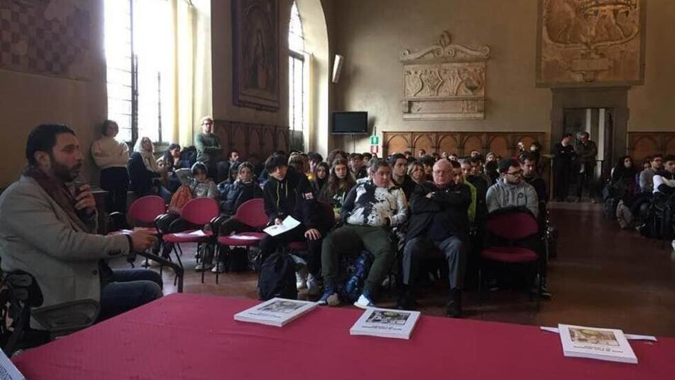 Luca Mazzi durante uno degli ultimi incontri