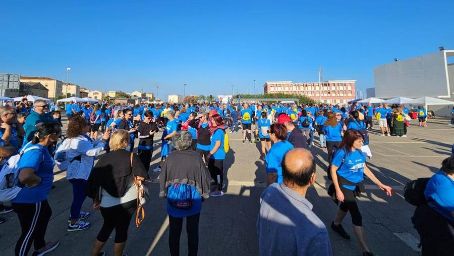 Porto Torres, un migliaio di persone alla passeggiata della solidarietà