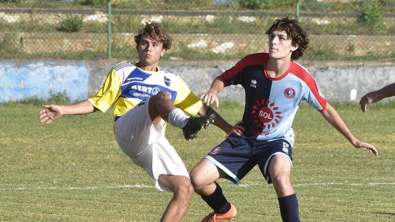 Mirko Mori in azione durante la partita contro l’Invictasauro