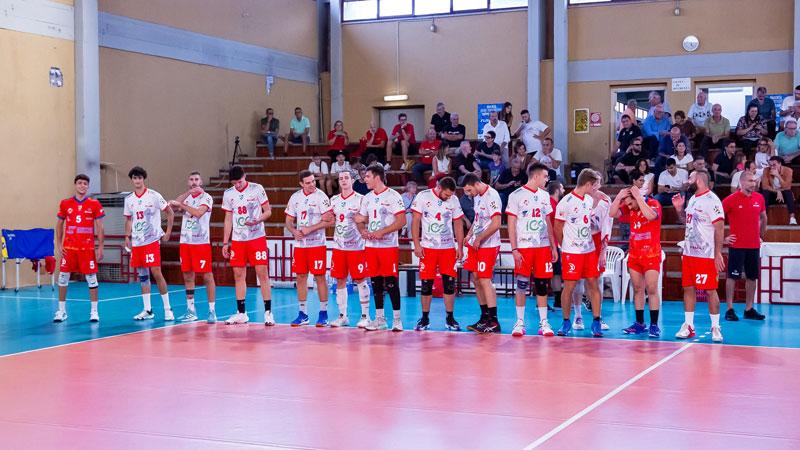 Esordio senza gioia per lo Ies Tomei. Tuscania troppo forte, finisce 3-0<br>