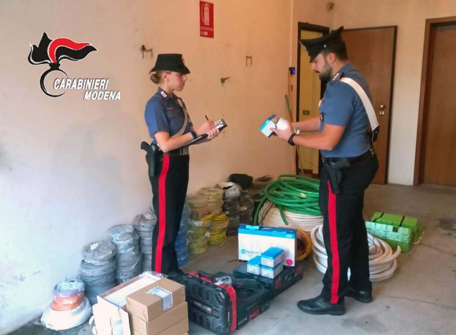 Maranello. Colpo da 50mila euro nel cantiere: ladro arrestato e refurtiva recuperata