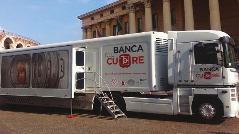 Il camion della Banca del cuore