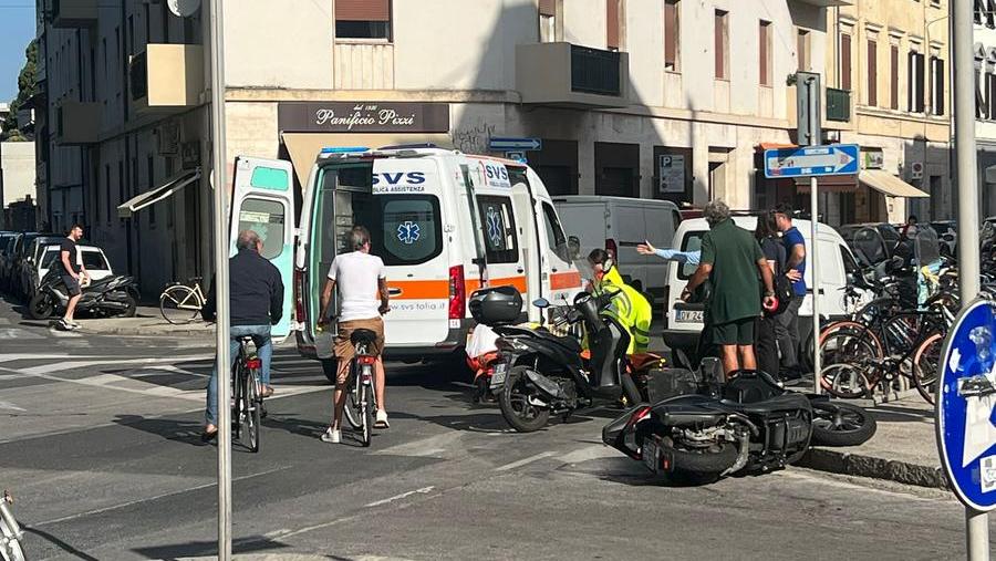 I soccorritori sul posto