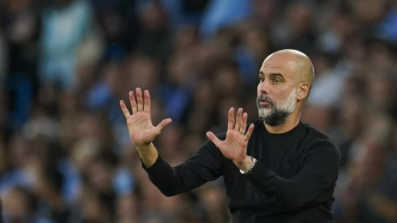 Pep Guardiola: «Lo scudetto? Spero che lo vinca il Sassuolo...»
