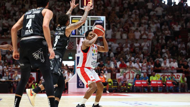 Estra, sei punti di scarto nei due ko ma 18 secondi tiri concessi a Trento