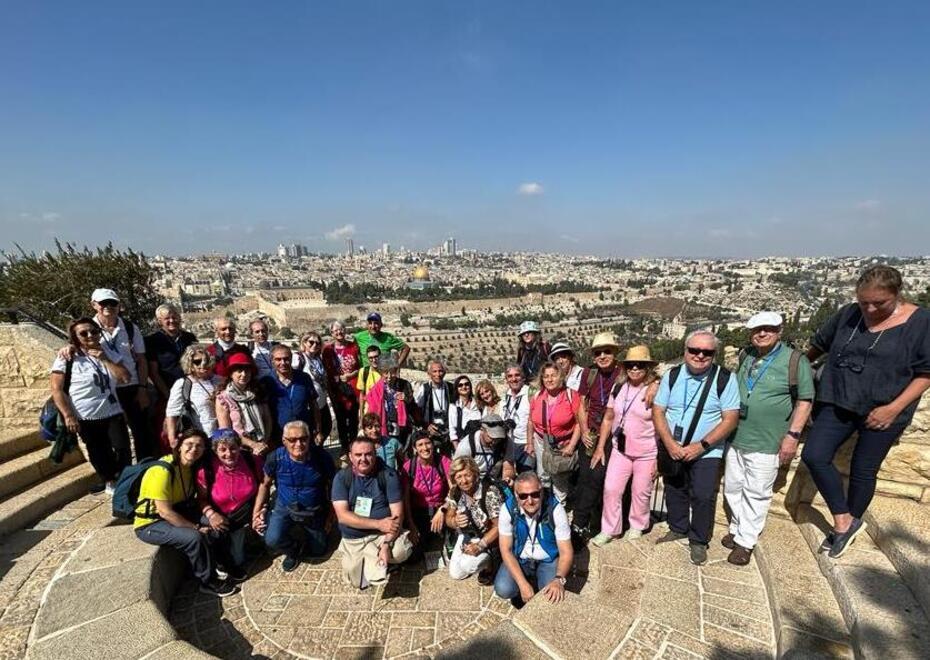 I 35 pellegrini di Poggio Renatico a Betlemme: «Quanta paura, però siamo salvi»