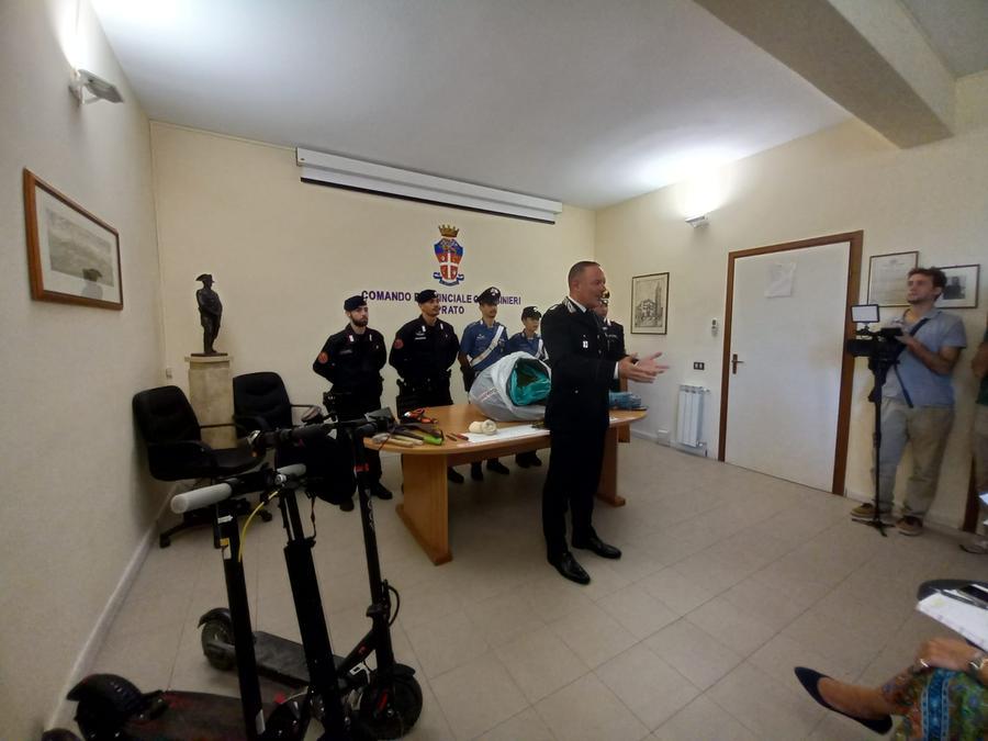 
	Il tenente colonnello Sergio Turini spiega i dettagli dell'operazione

