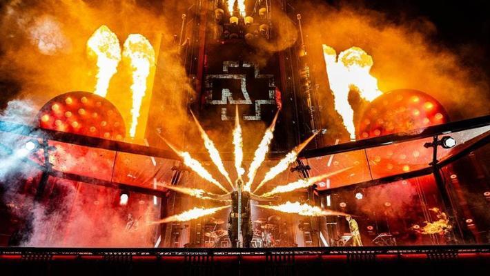 I Rammstein alla Rcf Arena