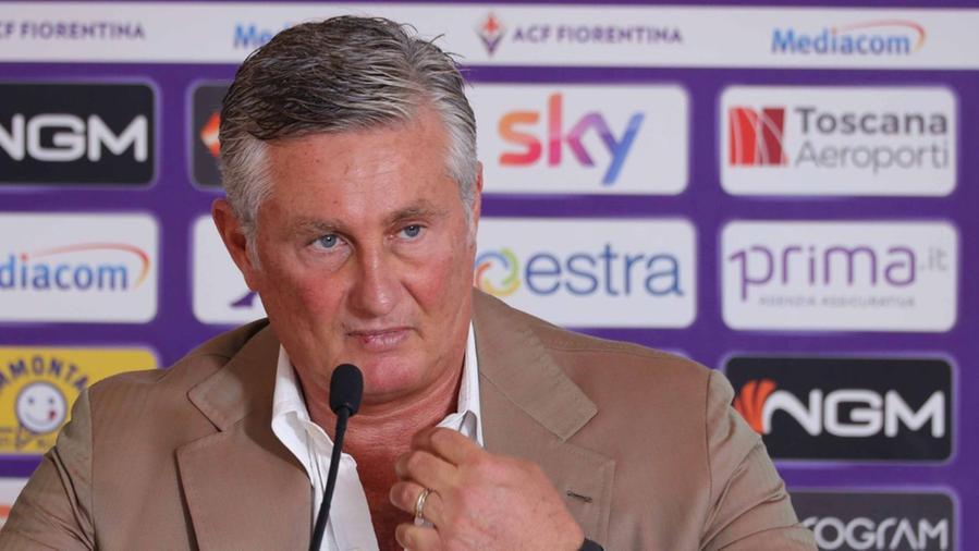 Il direttore sportivo della Fiorentina Daniele Pradè