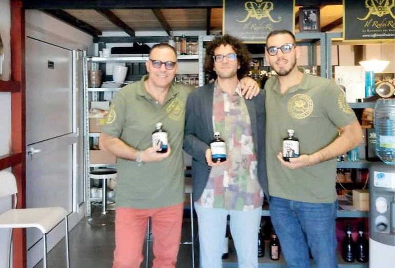 
	Da sinistra Fabio Elettrico Gaetano Laudisa e Piercristian Elettrico

