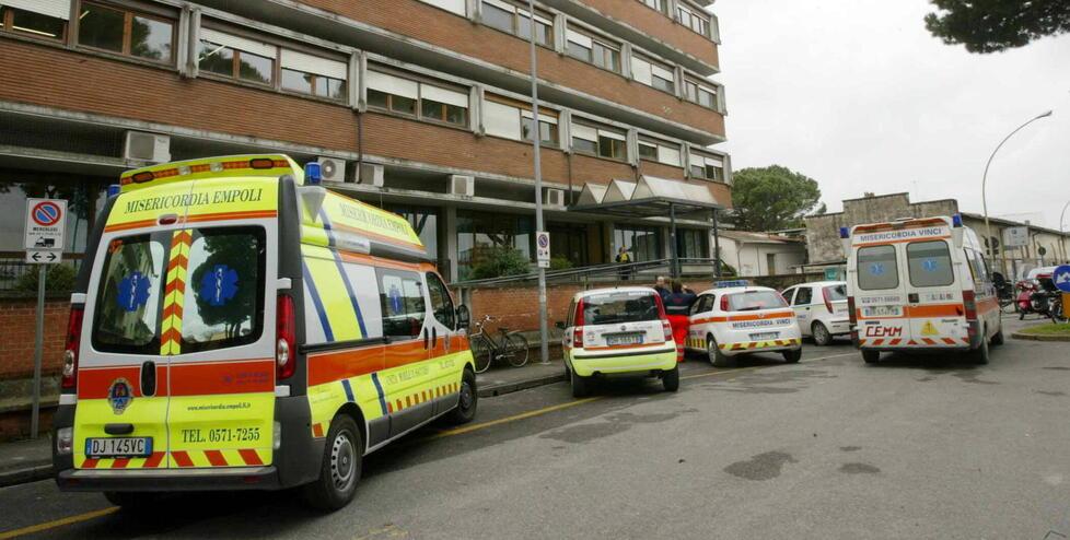 Una veduta esterna del Distretto sanitario di via Rozzalupi a Empoli
