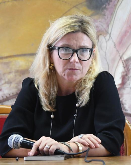 La sindaca di Carrara Serena Arrighi