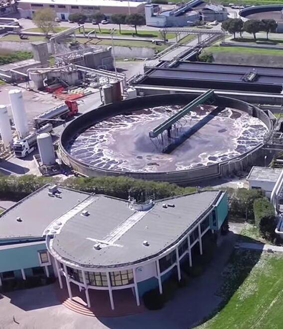 Una veduta del consorzio Aquarno di Santa Croce