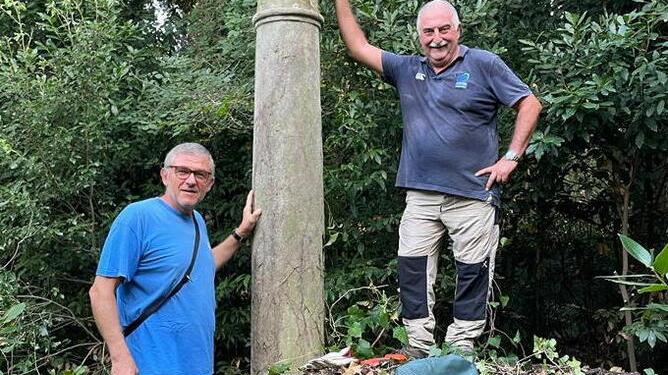 Livorno, Villa Rodocanacchi e le nuove scoperte: dal pozzo del ’700 all’isola che c’è in mezzo la lago<br>