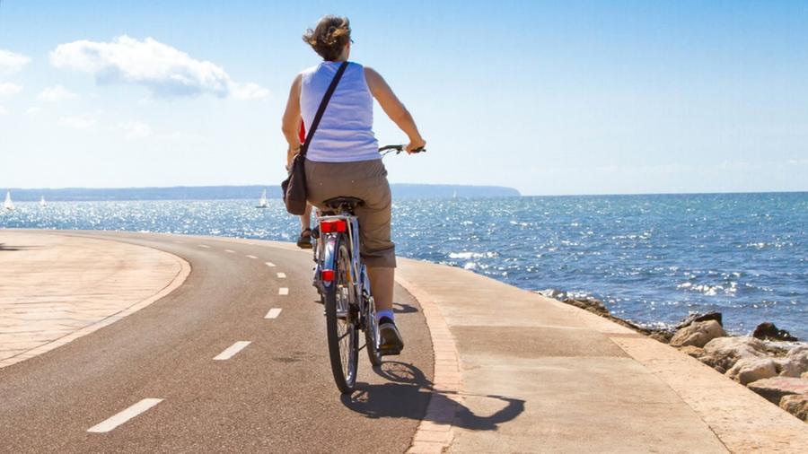 
	Immagine di repertorio di una ciclovia

