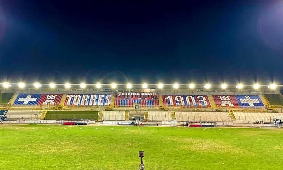 Sassari lo stadio Vanni Sanna