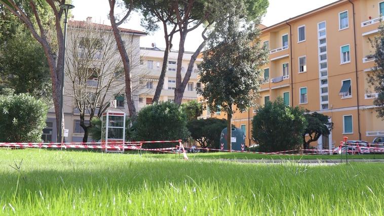 Una parte della grande area di Porta a Lucca compresa tra via Rindi e via Piave dove sono previsti gli interventi del Pinqua, comprese le aree esterne