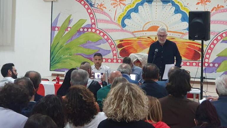 L’intervento di Alessio Torrigiani durante l’assemblea provinciale