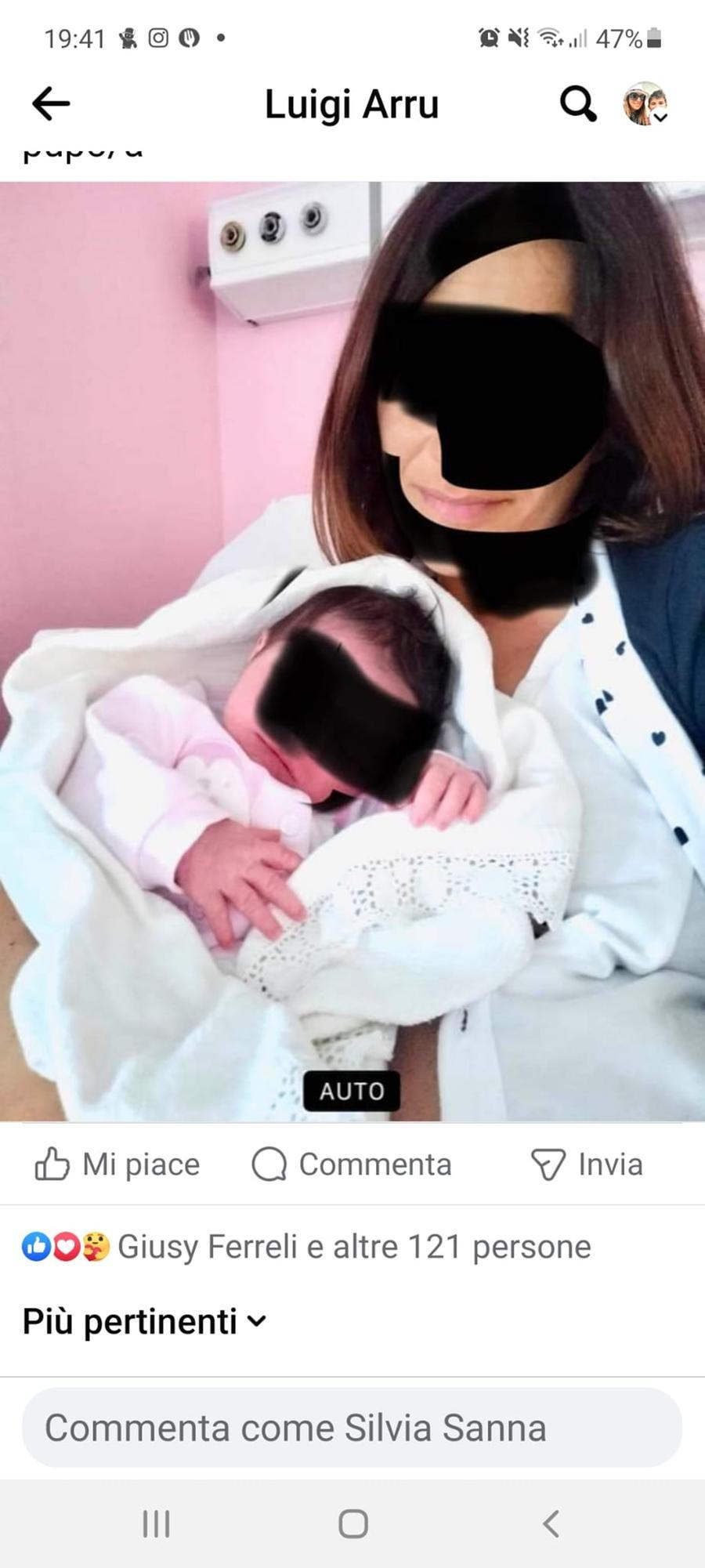 Guarita da una grave malattia diventa mamma: la gioia dell’Ematologia di Nuoro in un post del medico Luigi Arru