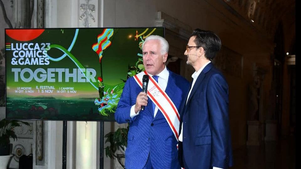 L’impegno di Giani per Lucca: «Città dei Comics tutto l’anno»