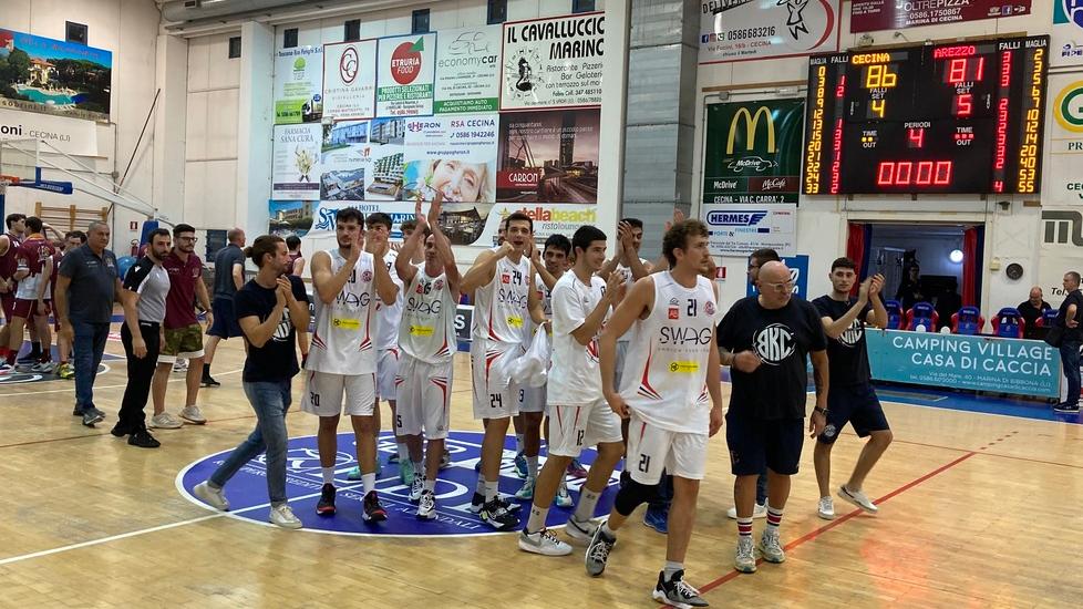 Cecina, primi 2 punti al PalaPoggetti