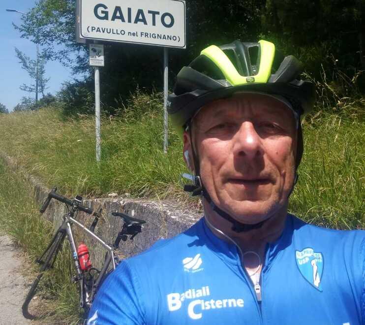 Pavullo. Che poker per Monti: quattro “Everest” scalati con la sua bici<br>
