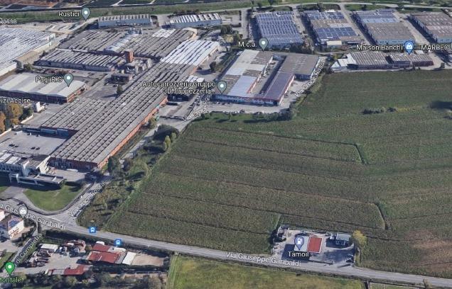 L’area dove sarà situato l’insediamento produttivo di Montale