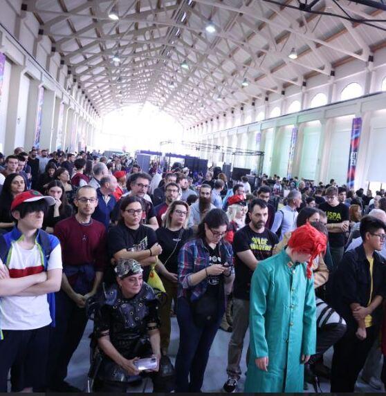 Una immagine della prima edizione del Gamicon Videogames Festival
