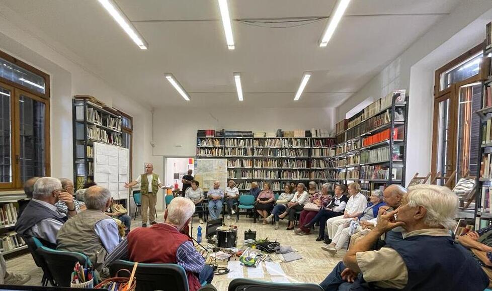 L’incontro alla biblioteca