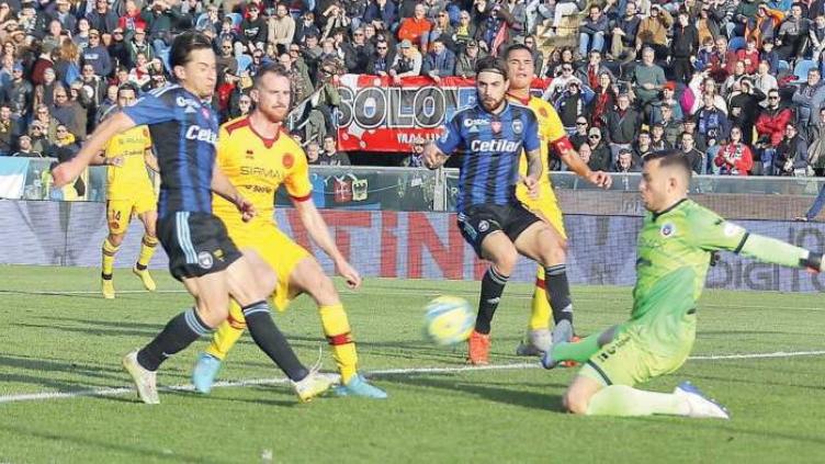 Una immagine della sfidaall’Arena col Cittadella (Muzzi)
