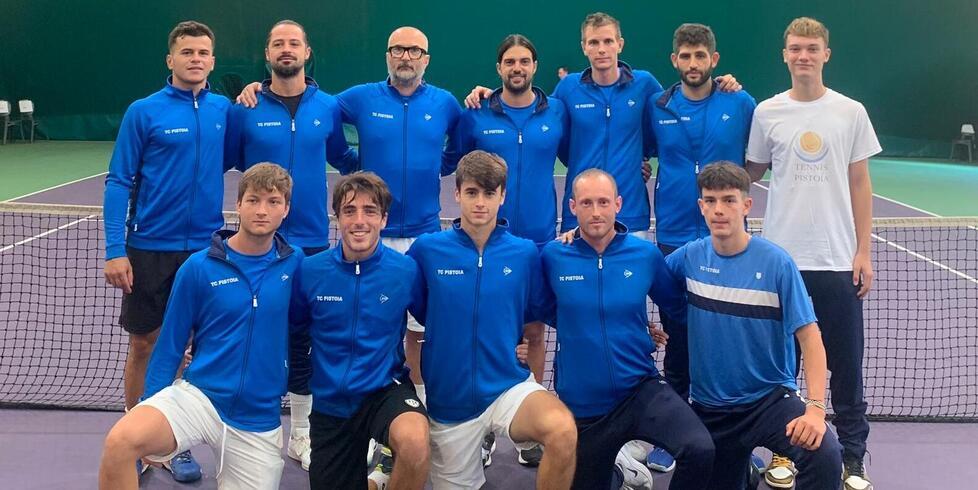 La squadra di serie A del Tennis Club Pistoia