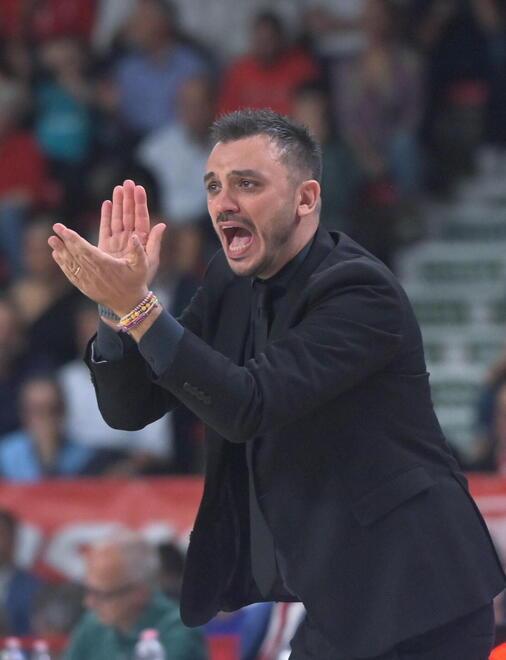 Nicola Brienza, alla terza stagione come coach di Pistoia