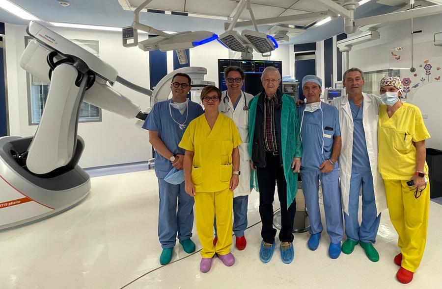 Intervento al cuore all’avanguardia grazie alla “sala ibrida”