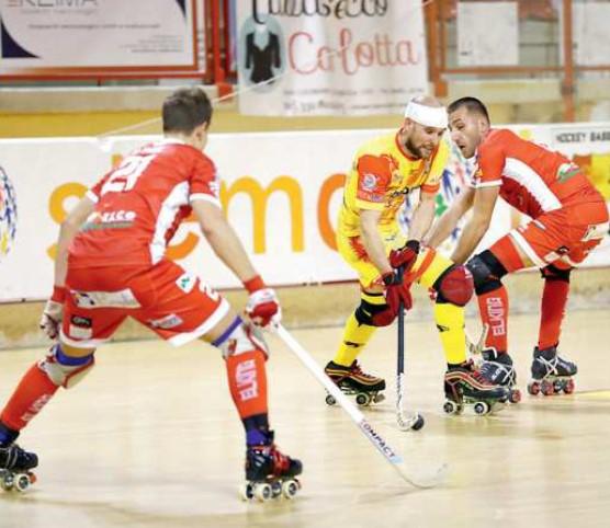 
	Un&rsquo;azione della sfida a Bassano, foto Michele Brunello

