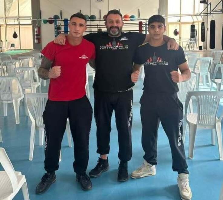 I pugili della Metropolis Moriconi e Kaludjerovic trionfano a Firenze