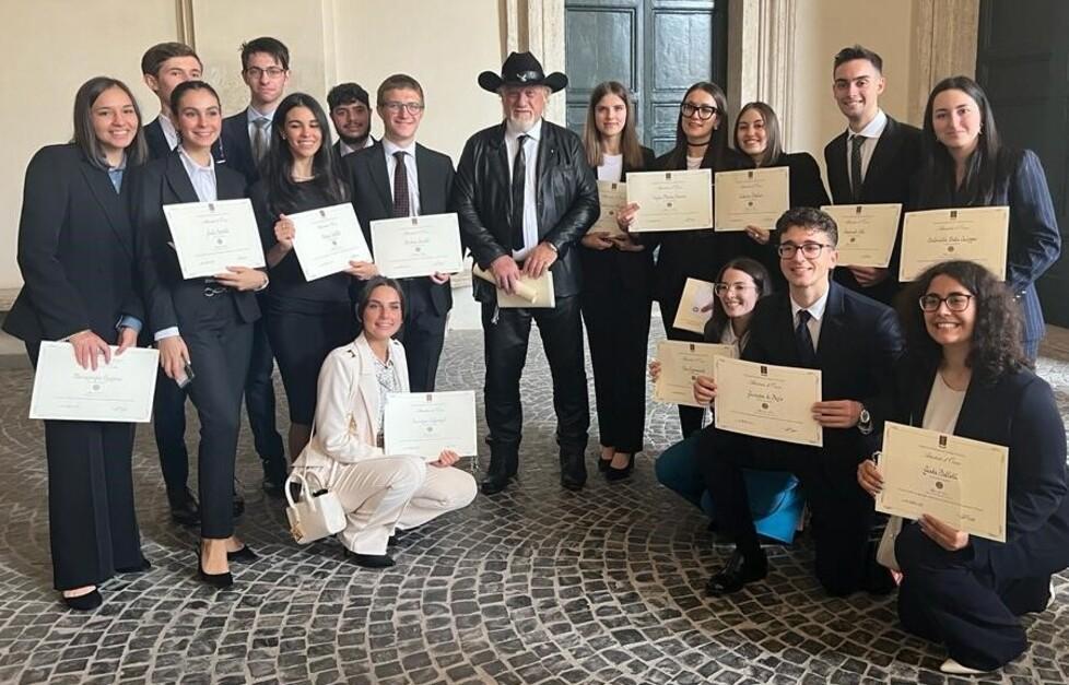 Enrico Grassi premiato da Mattarella con i big dell’imprenditoria italiana