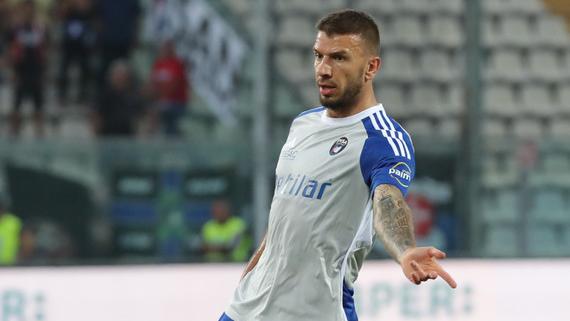 L’attaccante nerazzurro Mlakar è tornato ad allenarsi insieme ai compagni