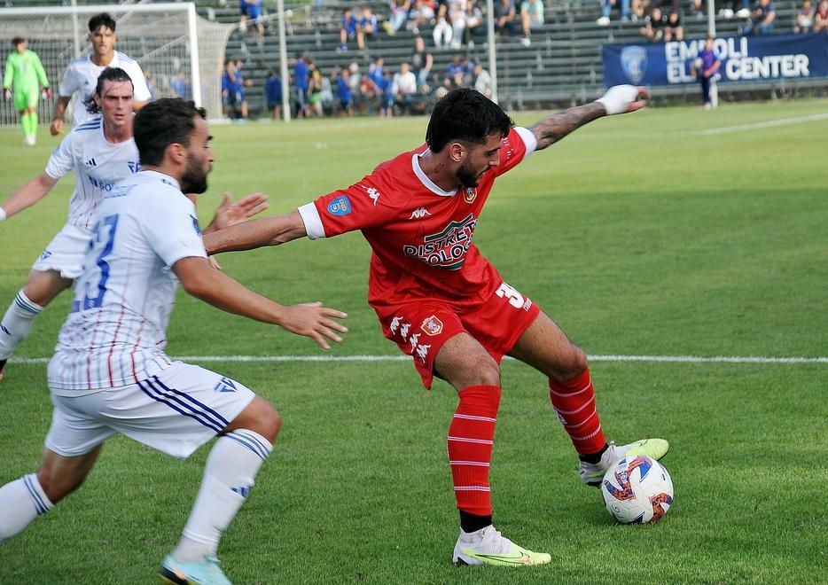 Un’azione del match tra FolGav e Grosseto (foto Giancarlo Grassi)