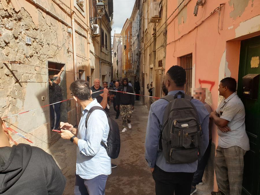 
	Via San Donato dopo la sparatoria<em> (foto Ivan Nuvoli)</em>

