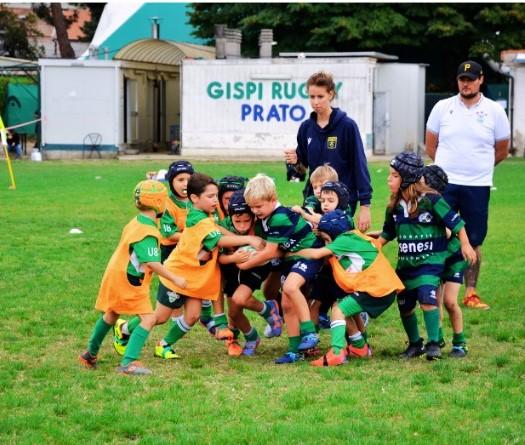 
	Un'azione di una delle partite degli Under 8 al Torneo Compiani

