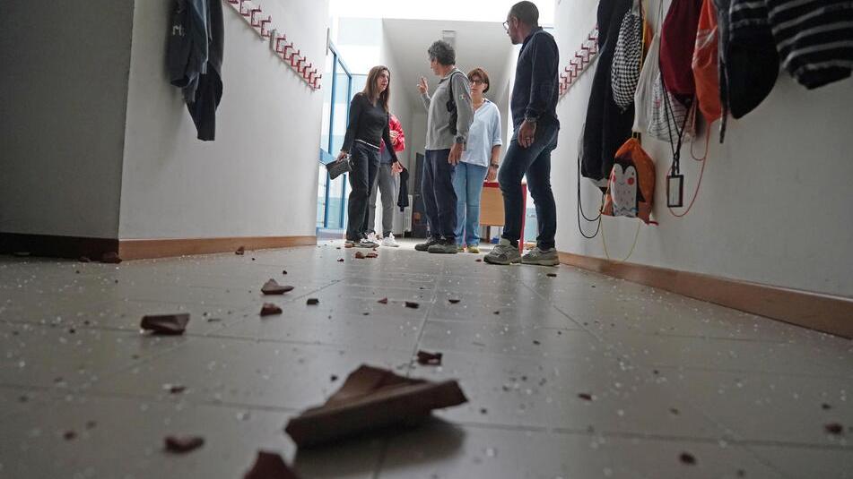 A Banditella nella scuola devastata dal tornado: «L’asilo sarà trasferito»