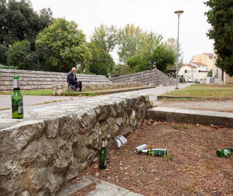 Bottiglie al Mariambini (fotoservizio Juri Autovino)
