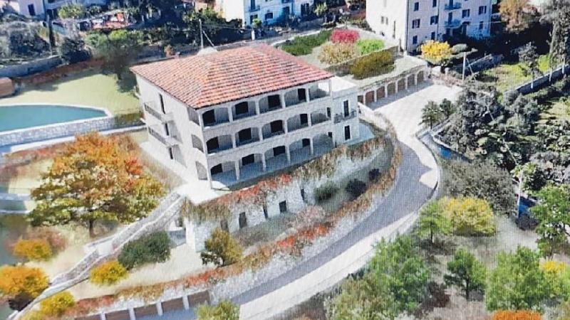 L’elaborato mostra il futuro aspetto dell’ex Casa degli Ebrei