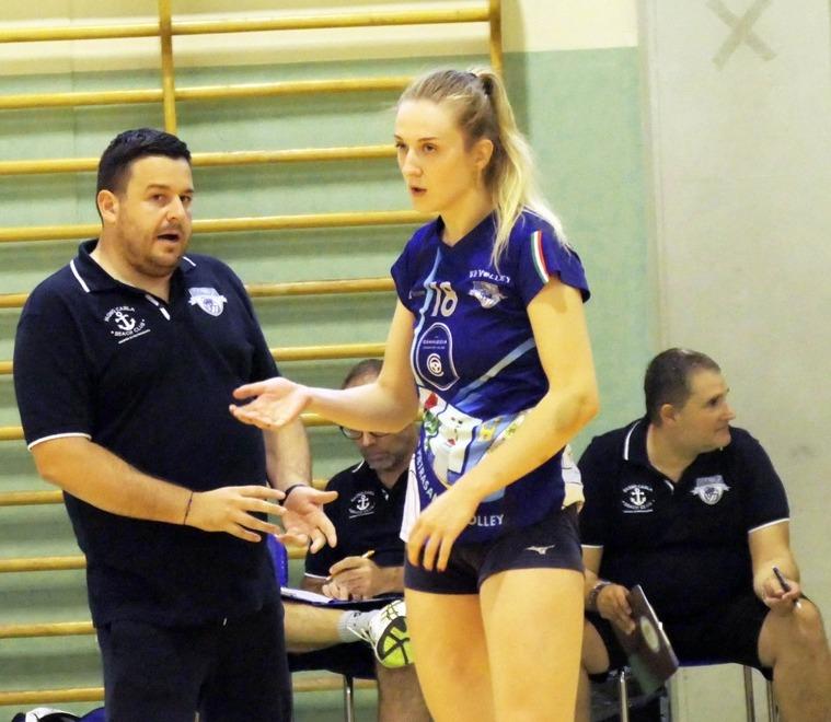 Il Vp Canniccia volley in partita