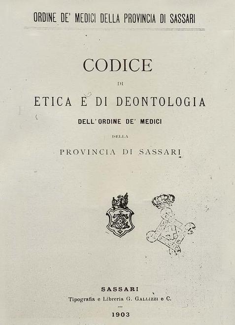 I medici sassaresi primi in Italia a darsi un codice deontologico