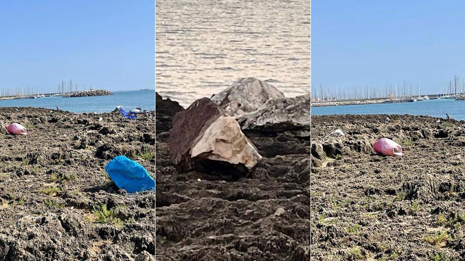 Scogli dei Pungenti, il misterioso pittore colpisce ancora: ecco un altro masso decorato