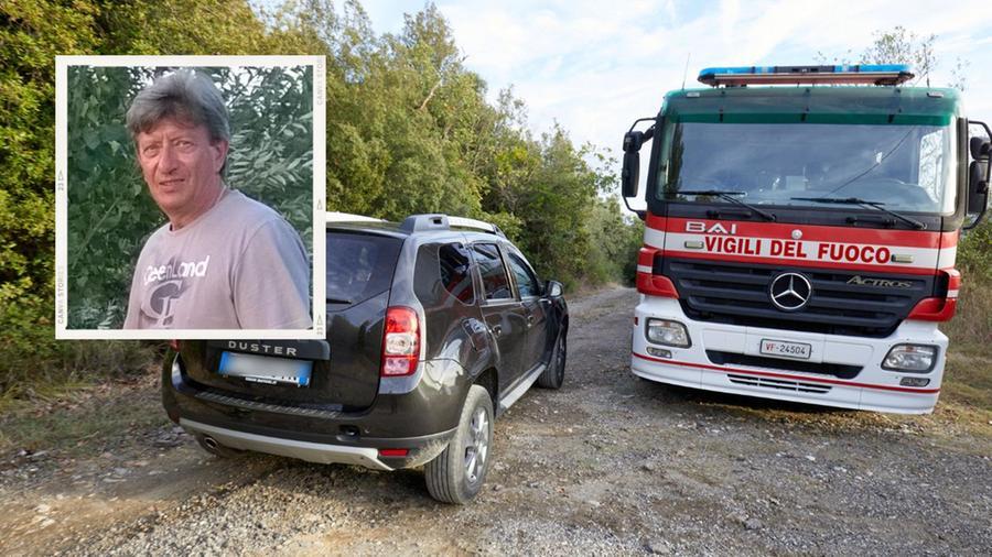 
	Il luogo della tragedia e nel riquadro la vittima

