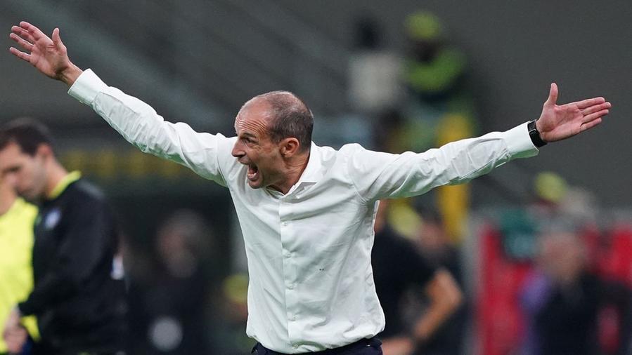 Il tecnico della Juventus Max Allegri 