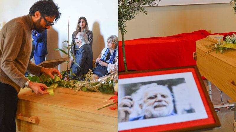 «Sergio come Bobo, era uno di noi»: in fila con il popolo che amava Staino
